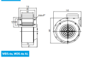 Wentylator WBS-6A AL