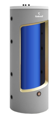 Izolowany kombinowany bufor GALMET 800/200 (zbiornik w zbiorniku, bez wężownic)