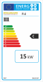 Kocioł węglowy STALMARK PID - 15 kW z czujnikiem temperatury spalin - 2015 - WYPRZEDAŻ