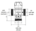 Termostatyczny zawór mieszający MIX THERM 35 - 60°C