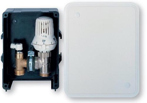 Zawór do ogrzewania podłogowego RTL T6102AUB15 z głowicą schowaną