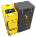 Automatický kotel PEREKO KSM 17kW s podavačem na levý straně
