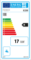 Automatický kotel PEREKO KSM 17kW s podavačem na levý straně