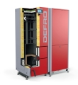 Kessel Defro GAMMA 10 kW mit Zubringer auf der linken Seite