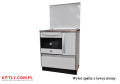 Küchenofen SD Thermo Royal 720 mit Abgasausgang auf der linken Seite
