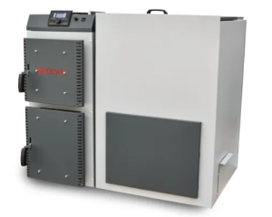 Kocioł na pellet Feniks BIO Plus 26 z podajnikiem po prawej stronie