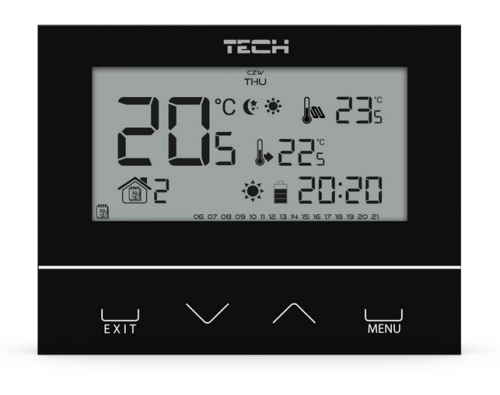 Sterownik pokojowy TECH ST-292 V2 - bezprzewodowy