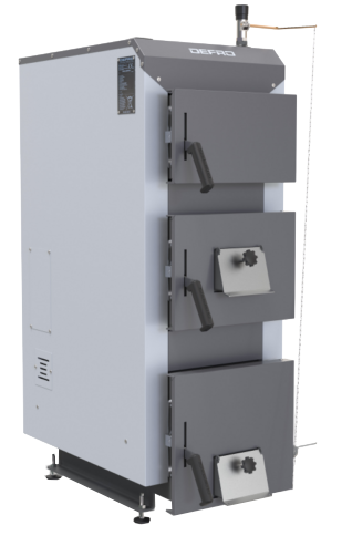 Kocioł zasypowy na drewno DEFRO Optima Eko 12 kW