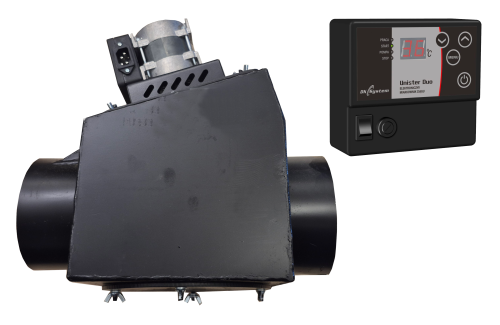 Zestaw wyciągowy Ø140 do kotła OGNIWO 10-13 kW