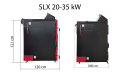 Kocioł zgazujący drewno ATTACK SLX 35 kW
