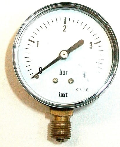 Manometr INTROL - 4 bar (gw.1/4 dolny)