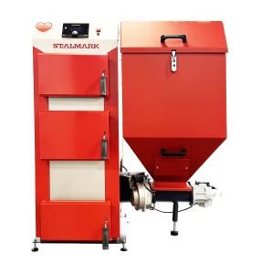 Boiler Stalmark EKO VEGAS 11 kW with feeder on right side