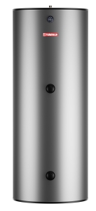 Brauchwasserspeicher aus Edelstahl Termica WW 400 L mit 1 spiralförmiger Heizschlange