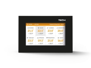 Bezprzewodowy panel kontrolny M-8 Tech EU - czarny