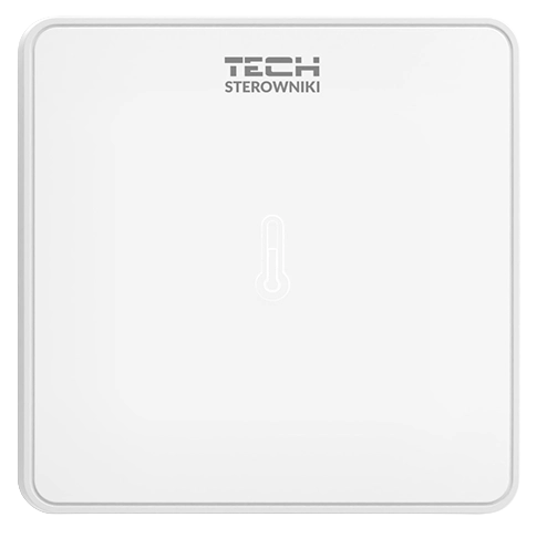 Bezprzewodowy czujnik pokojowy TECH C-8r