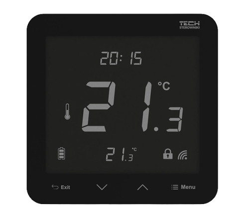 Bezprzewodowy regulator temperatury Tech R-8s PLUS