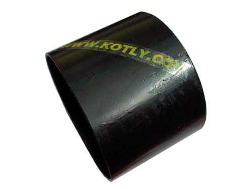Element podłączeniowy do komina  fi 180 mm (grubość blachy 3 mm)