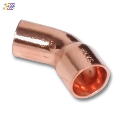 Produkt ŁUK 45 JEDNOKIELICHOWY  42MM MIEDZIANY 5040 SANHA 13048