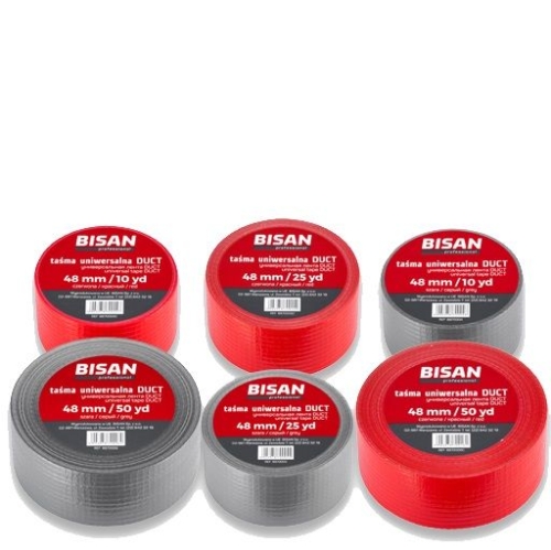 Product TAŚMA UNIW. DUCT BISAN /48X50/ SZARA  15233