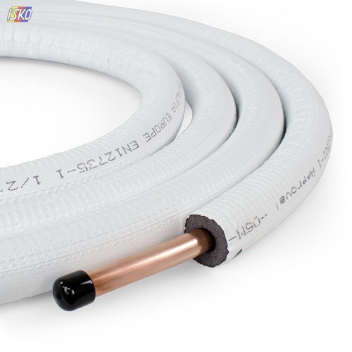 Produkt RURA CU MIĘKKA DO AC 3/8˝*0,8 6MM W OTULINIE / 25M ZWÓJ CUPRUMFOMA 43042