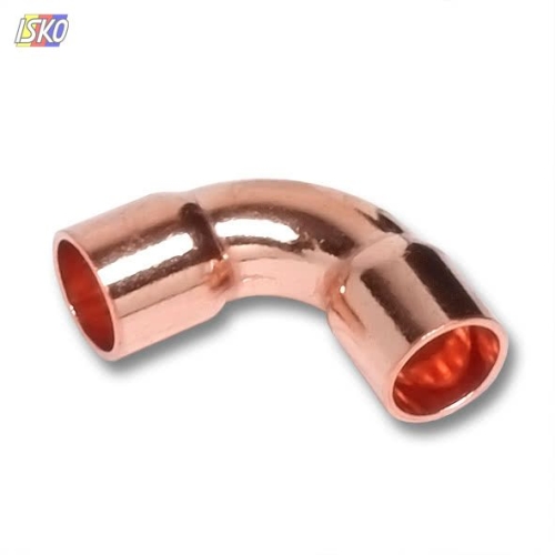 Produkt ŁUK 90 DWUKIELICHOWY 18MM MIEDZIANY 5002 SANHA 44686