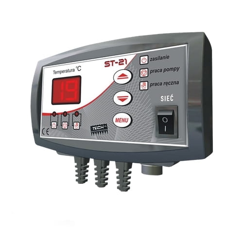 Sterownik pompy c.o. TECH ST-21 z antystopem do 85 st. C.