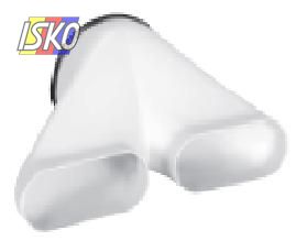 Produkt PROFI-AIR ADAPTER DN160 2X163X68 OVAL / ADAPTER PROFI-AIR  DN 160 DO KANAŁU OVAL  2 X 163 X 68 FRANKISCHE 49540