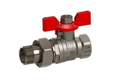 Product ZAWÓR KULOWY WODNY PROSTY 3/4˝ / SENA VA30 MOTYL, Z PÓŁŚRUBUNKIEM ARCO 50848