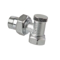 Product ZAWÓR GRZEJNIKOWY POWROTNY PROSTY 1/2 F SKRĘC / CHROM TEIDE ARCO 51137 1