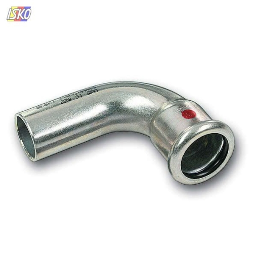 Produkt ŁUK NYPLOWY 90˚ PXPZ 54 SANHA STEEL SANHA 52441