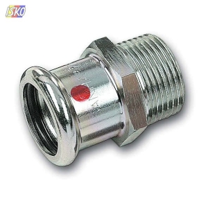 NYPEL PRZEJŚCIOWY PXGZ 18X1/2 SANHA STEEL