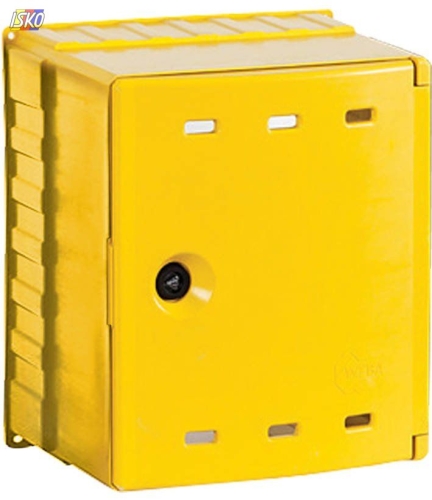 Produkt SKRZYNKA GAZOWA Z TWORZYWA NAŚCIENNA / 300X340X200 ŻÓŁTA POD ZAWÓR DO GAZU WEBA 52889