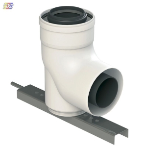 KOLANO ZE STOPĄ 87ST DN60/100 / Z KOTWIENIEM
