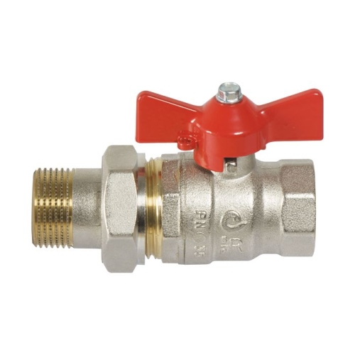 Product ZAWÓR KULOWY 1/2˝M X 1/2˝F MOTYLEK / ŚRUBUNKOWY COMISA 64086