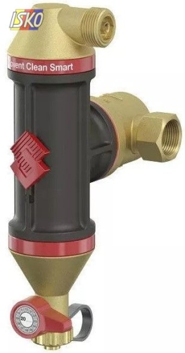 Product SEPARATOR POWIETRZA, ZANIECZYSZCZEŃ I OSADU FLAMCOVENT CLEAN SMART 1, Kvs 6,56 m3/h FLAMCO MEIBES 66102