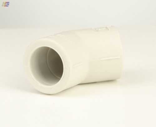 Product KOLANO PP 45 STOPNI-25MM TAUR SILVER TAUR 69413