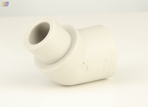 KOLANO PP 45 STOPNI  NYPLOWE 25MM TAUR SILVER