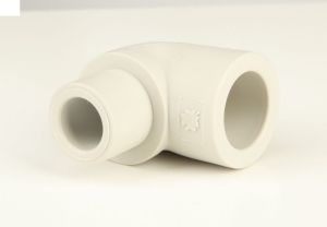 KOLANO PP 90 STOPNI  NYPLOWE 32MM TAUR SILVER