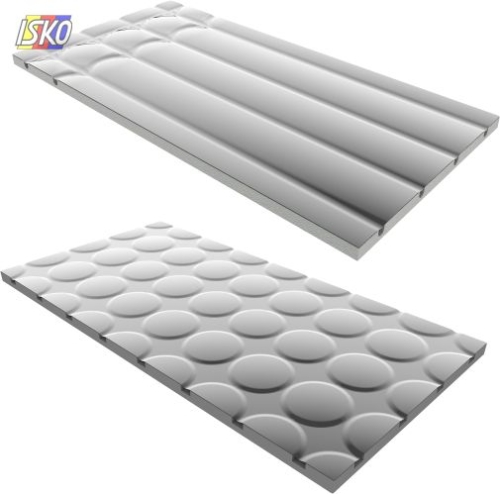 Produkt PŁYTA TAUR ECO EPS300 1200X600X25 MM, / ELEMENT PROSTY Z DWOMA ŁUKAMI TAUR 69768