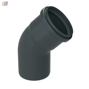 KOLANO 45ST DN60 CZARNE / STARR
