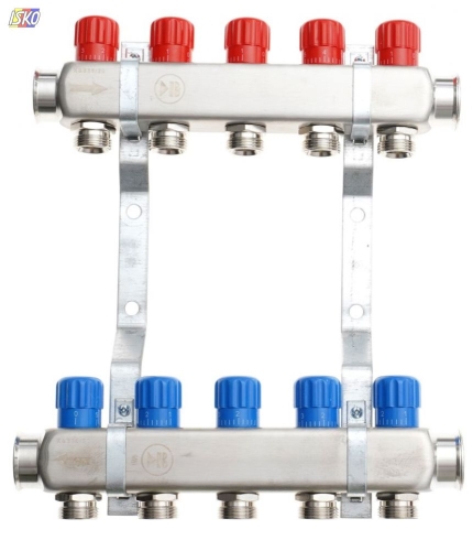 Produkt ROZDZIELACZAWORY INOX OGRZEWANIE GRZEJNIKOWE ZAWORY RĘCZNE KORKI 12 /  K&amp;B 50 mm 12 OBW. K&amp;B 73094
