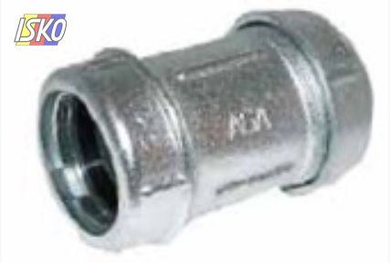 Produkt ZŁĄCZKA SAMOZACISKOWA MOSIĘZNA OK GW 2″ MUFA / zakres 59,5 - 63,8 AGAFLEX 74329