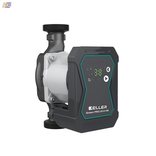 Produkt POMPA ELEKTRONICZNA OBIEGOWA C.O. 25-40 / KELLER GREEN PRO, ZE ŚRUBUNKAMI I KABLEM ZASILAJĄCYM KELLER 75260