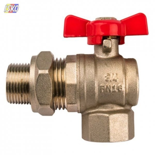 Product ZAWÓR KULOWY ZE ŚRUBUNKIEM KĄTOWY 1˝  78089