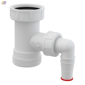 ZŁĄCZKA DO SYFONU ZLEWOZMYWAKOWY 6/4" / Z PRZYŁĄCZEM