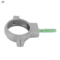 Product UCHWYT PP POJEDYNCZY Z KOŁKIEM 50MM SZARY KARMAT 92489 2