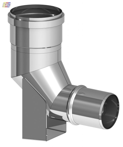 Product KOLANO ROZSZERZAJĄCE 87 ST , 60-80MM /  Z PODPORĄ Z USZCZELKĄ JEREMIAS 92880