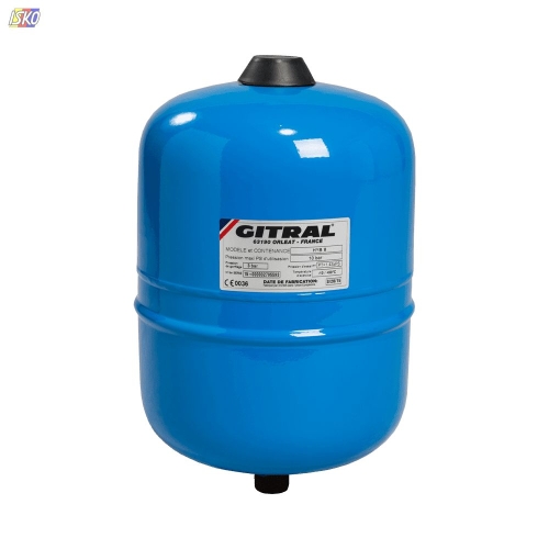 Product NACZYNIE PRZEPONOWE DO CWU  8L / G-HYB 8L NIEWYMIENIALNA MEMBRANA TAURUS 93094