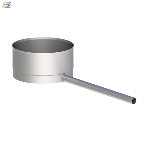 Product MISKA NA KONDENSAT Z RURKĄ ODPŁYWOWĄ / GRUBOŚĆ 0,8MM, ŚR 120 JEREMIAS 93473