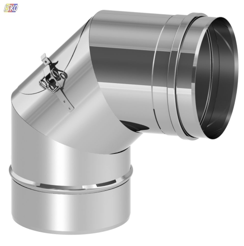 Product KOLANO 87° Ø80MM Z WYCZYSTKĄ  / DO NADCIŚNIENIA Z USZCZELKĄ JEREMIAS 93742